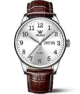 Relógio Masculino OLEVS SCC-S-G5535PZ-BB-F