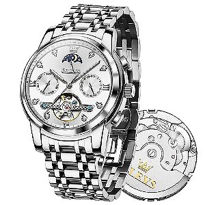Relógio Masculino OLEVS XLY-S-G6678GS-BB