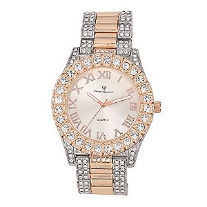 Relógio Masculino Charles Raymond ST10327 RN Single (Two Tone Rose Gold)
