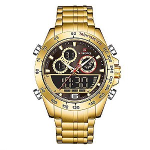 Relógio Masculino NAVIFORCE 9188GGG