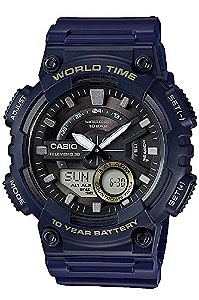 Relógio Masculino CASIO Collection(カシオ コレクション) AEQ-110W-2AJH