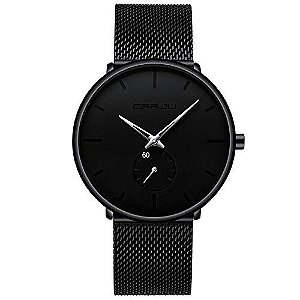 Relógio Masculino CRRJU CJ2150BK-S