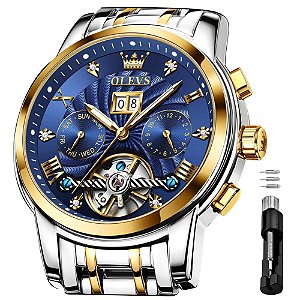 Relógio Masculino OLEVS BAO-O-G9910GJ-JL