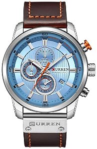 Relógio Masculino FANMIS CR 8291 silver blue