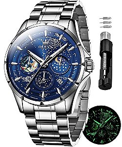 Relógio Masculino OLEVS OW-G5538GD-BL
