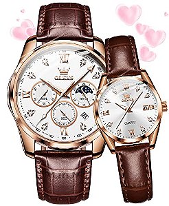 Relógio Masculino OLEVS GJ-OS-G2888+L5522PZ-MB