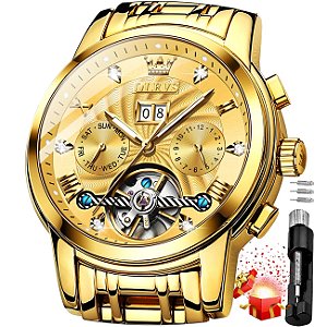 Relógio Masculino OLEVS TJ-S-G9910GJ-JJ