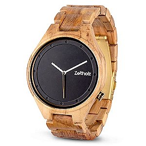 Relógio Masculino Zeitholz Stolpen