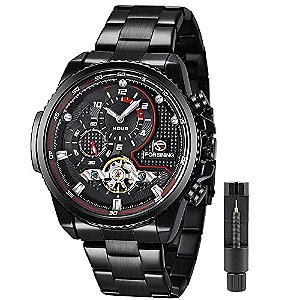 Relógio Masculino Tiong GMT1216-black