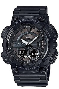 Relógio Masculino CASIO Collection(カシオ コレクション) AEQ-110W-1BJH