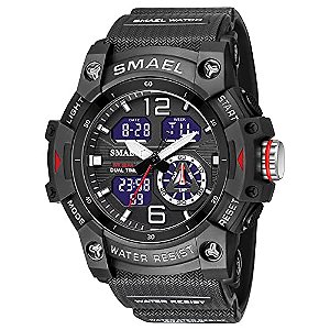 Relógio Masculino SMAEL SMAEL-8007 Black