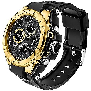 Relógio Masculino findtime FTSHLSADA6008Gold