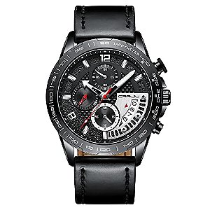 Relógio Masculino CRRJU CJ2281L-BKS
