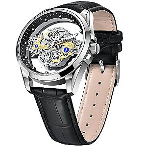 Relógio Masculino Tiong ASL4282-Black sliver