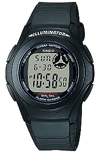 Relógio Masculino CASIO Collection(カシオ コレクション) F-200W-1AJH