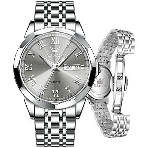Relógio Masculino OLEVS KYS-S-G9990G-Bhui