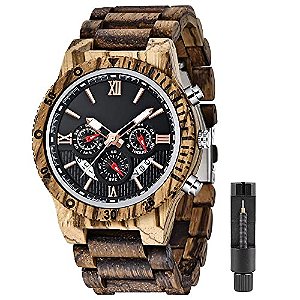 Relógio Masculino Tiong Q330-Brown