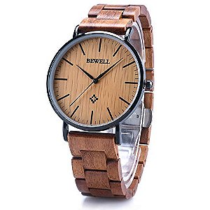 Relógio Masculino BEWELL LWQ-BEWELL-W163AG-ZS