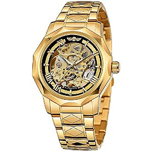 Relógio Masculino Tiong GMT1148-gold