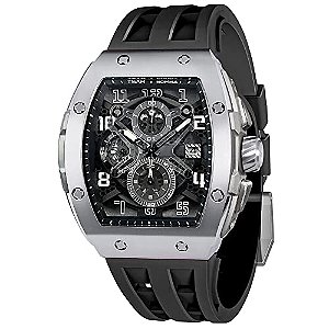 Relógio Masculino TSAR BOMBA FZSGTB-8211Q-SilBla