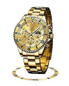 Relógio Masculino OLEVS OUW-S-G2870GG-GG