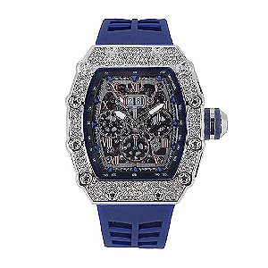 Relógio Masculino CHARLES RAYMOND ST10526 Blue SLV