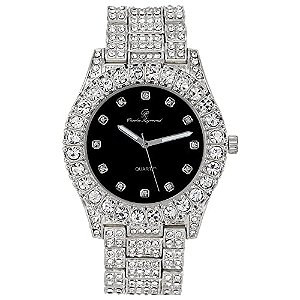 Relógio Masculino Charles Raymond ST10327DxxS (Silver BlkDX)