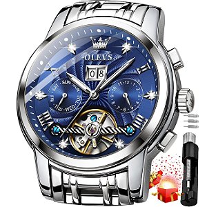 Relógio Masculino OLEVS TJ-S-G9910GB-BL