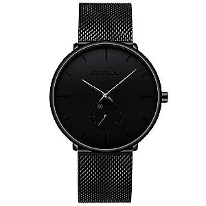 Relógio Masculino CRRJU CJ2150BK