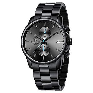 Relógio Masculino GOLDEN HOUR CH-1604M-B-BE