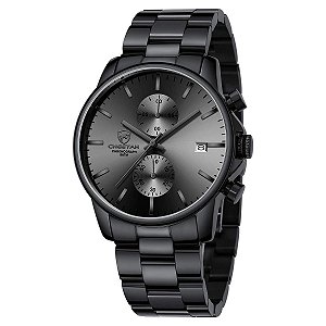 Relógio Masculino GOLDEN HOUR CH-1604M-B-GY