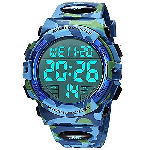 Relógio Masculino L LAVAREDO SKM1266Man-LighteArmyBlue
