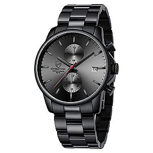 Relógio Masculino GOLDEN HOUR CH-1604M-B-R-B
