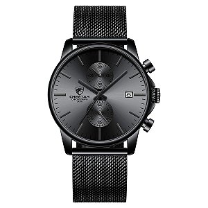 Relógio Masculino GOLDEN HOUR CH-1604S-B-GY