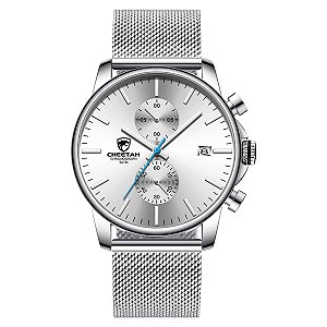 Relógio Masculino GOLDEN HOUR CH-1604S-S-W