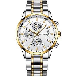 Relógio Masculino CRRJU CJ2214SL-G-SW