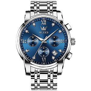 Relógio Masculino OLEVS OUW-S-G2858GS-BL