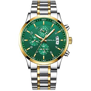 Relógio Masculino CRRJU CJ2214SL-G-GR
