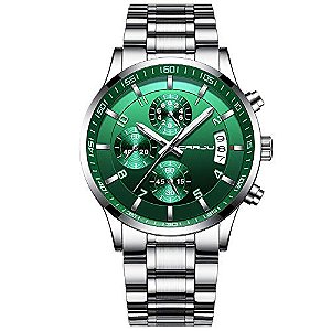 Relógio Masculino CRRJU CJ2214S-green