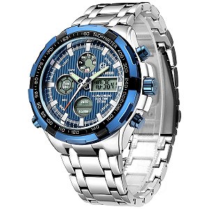 Relógio Masculino GOLDEN HOUR GH-108-S-BE