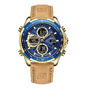 Relógio Masculino NAVIFORCE NF9197L-GBEYBN