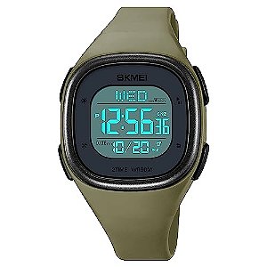 Relógio Masculino CakCity 2137-GreenWhite