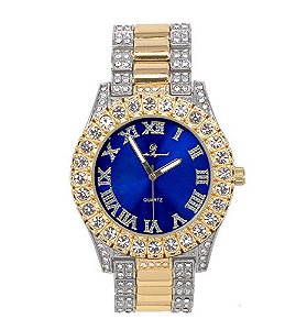Relógio Masculino Charles Raymond ST10327 RN Single (ST10348TT Royal Blue)