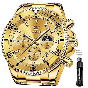Relógio Masculino OLEVS BAO-S-G2870GG-GG