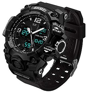 Relógio Masculino MJSCPHBJK MJSCPKSKM-1155-Blackas