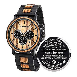 Relógio Masculino BOBO BIRD KZP09-1-dd