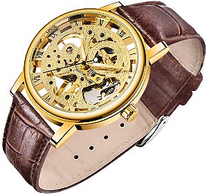 Relógio Masculino Whodoit WIN072-brown gold