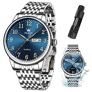 Relógio Masculino OLEVS TX-S-G5535GS-BL