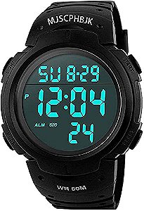 Relógio Masculino MJSCPHBJK MKMSKNJSCP1068BLACK