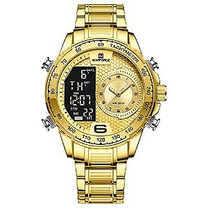 Relógio Masculino NAVIFORCE NF9199S-GG